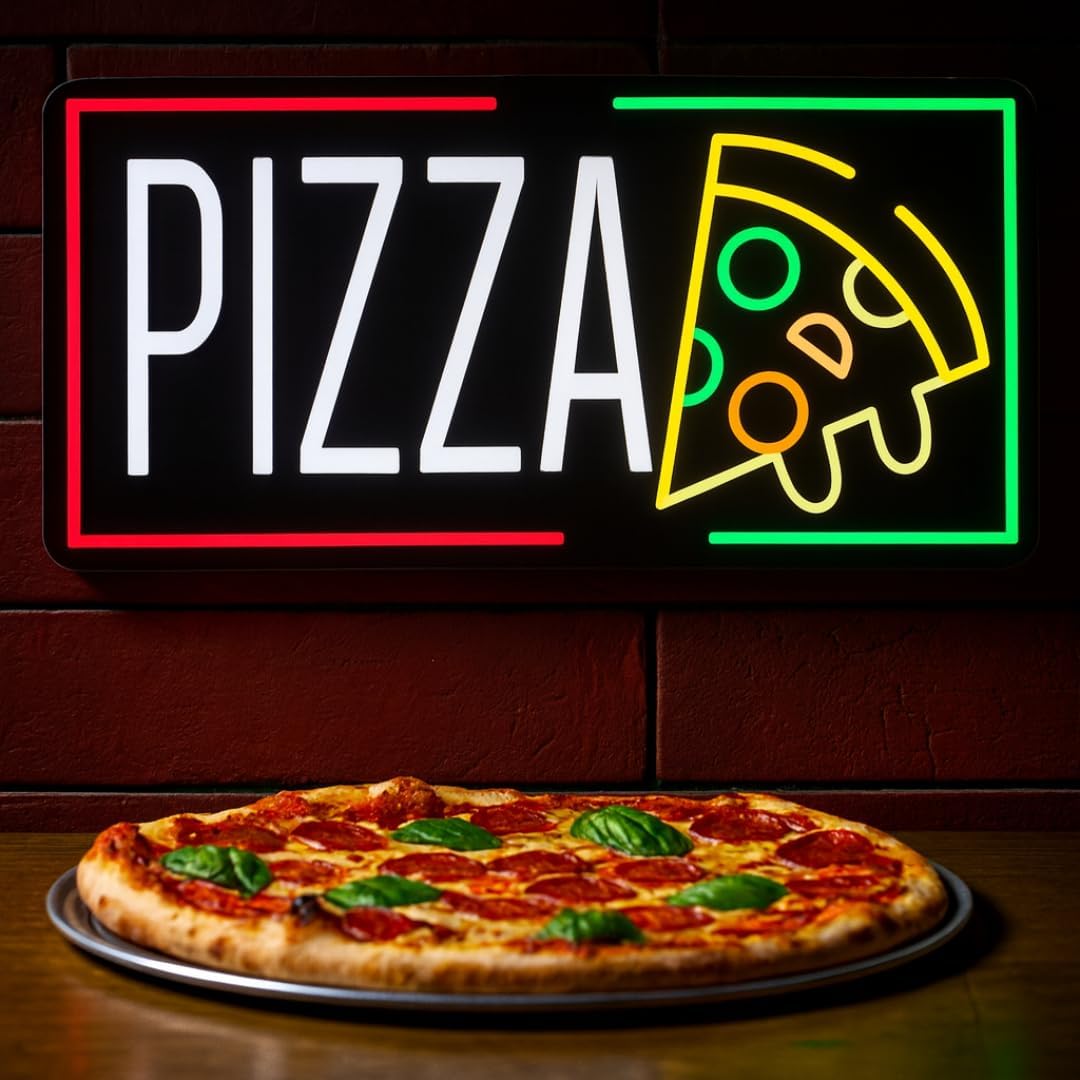 Restaurant Lighting Decoration - Pizza Neon Sign Business USB LED