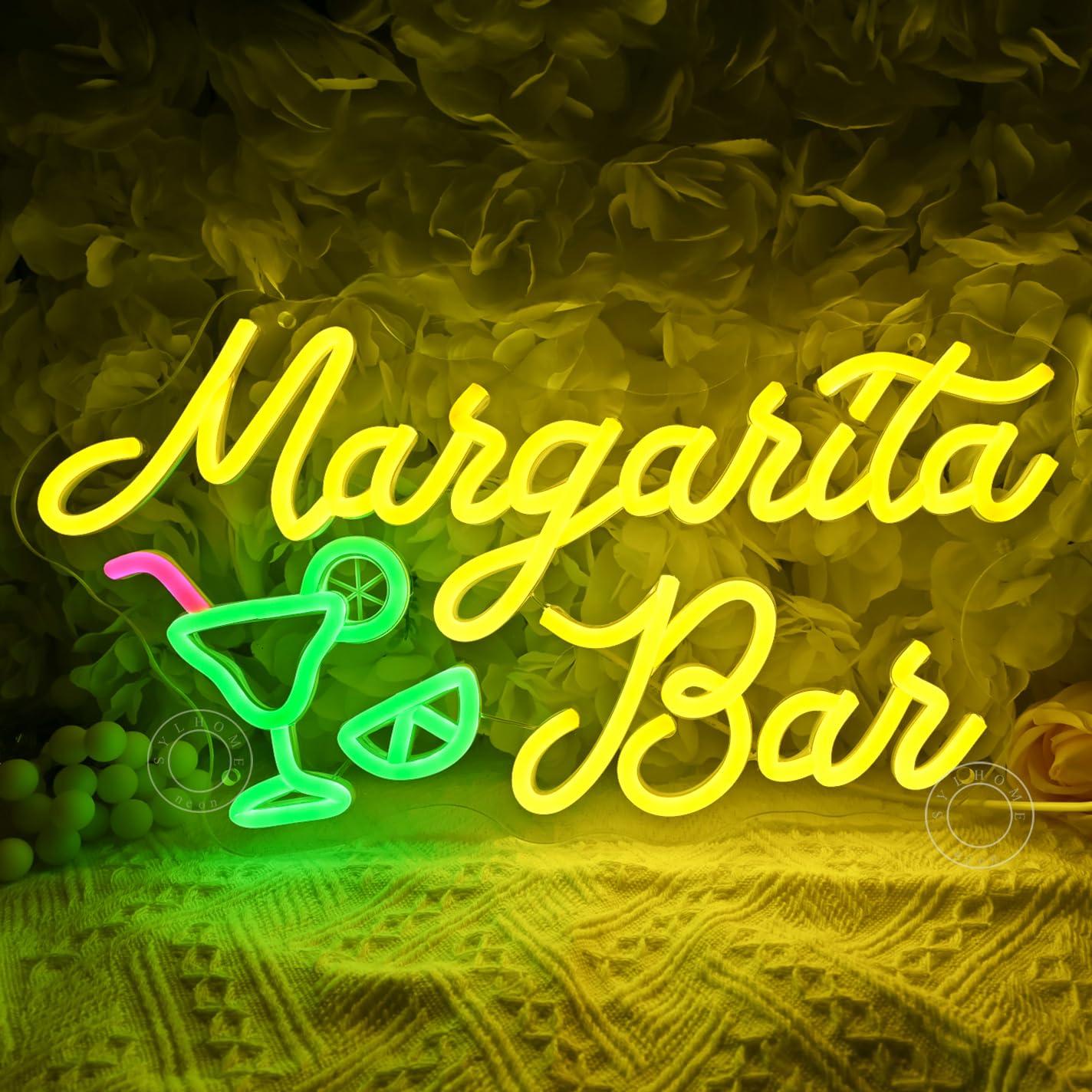 Restaurant Lighting Decoration - Margarita Bar Neon Sign Dimmable LED