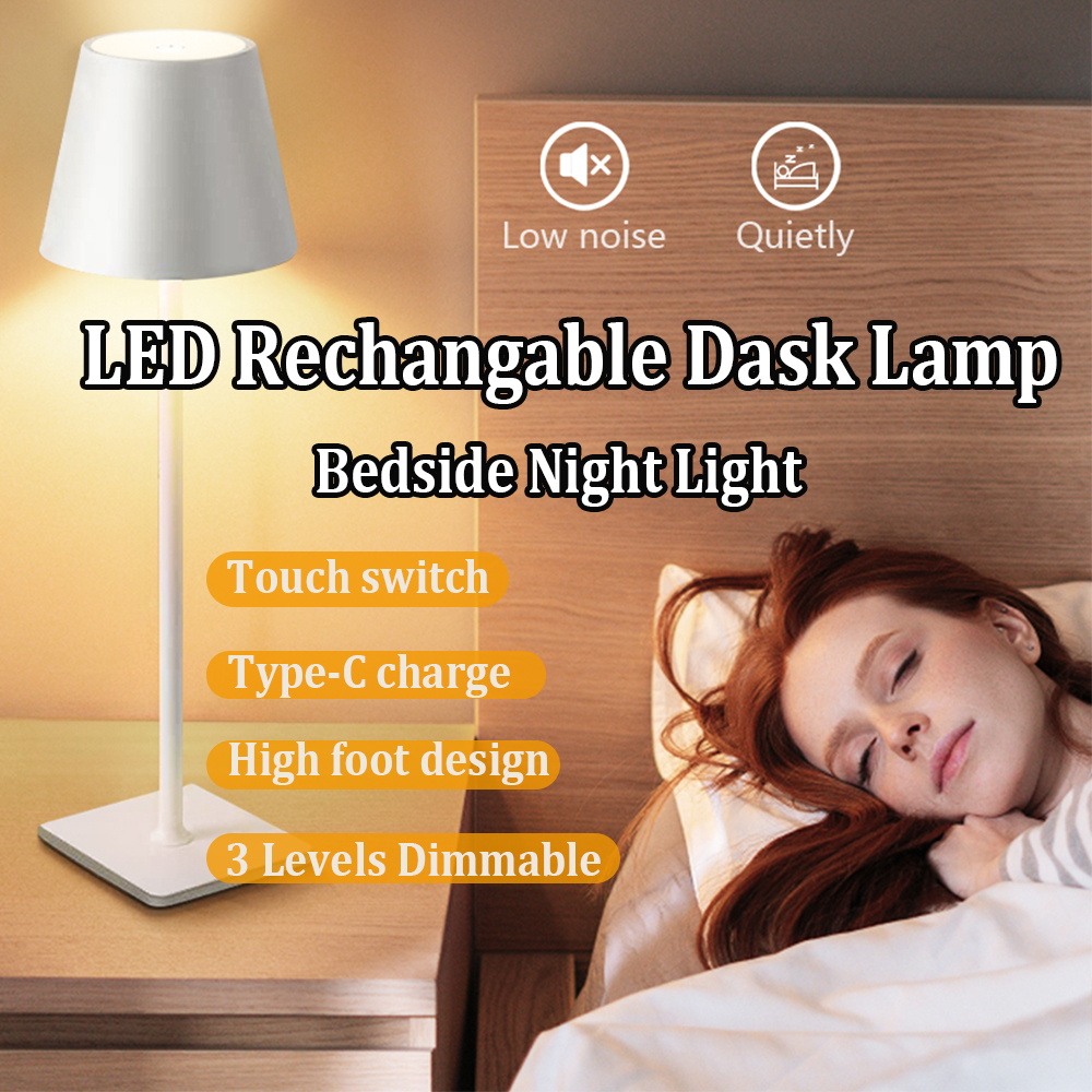 Led Lighting Decor - LED Rechargeable Desk Light Wireless Table