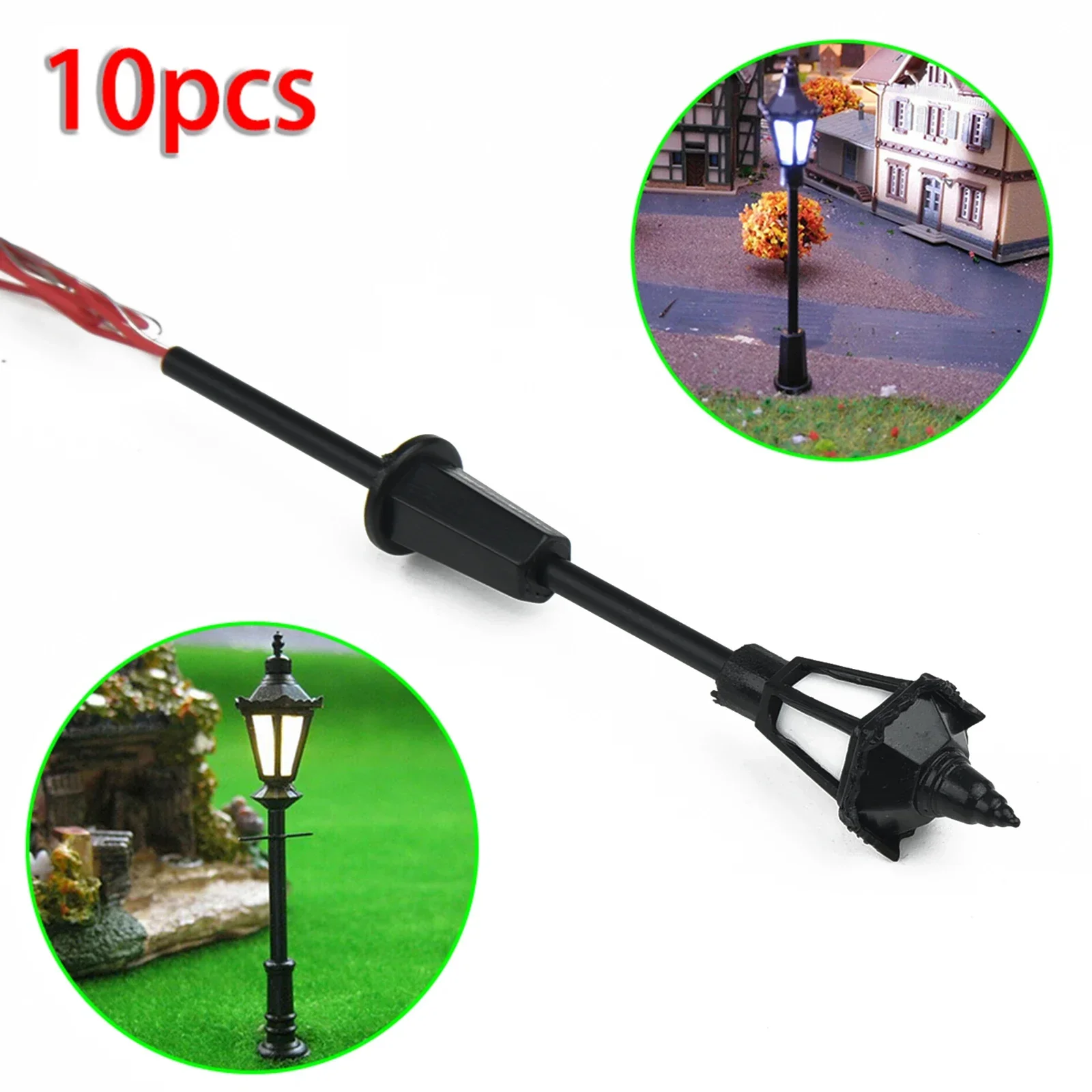 10Pcs Model Street Lights Scal - đánh giá và giá Wall Decor Lighting Tree