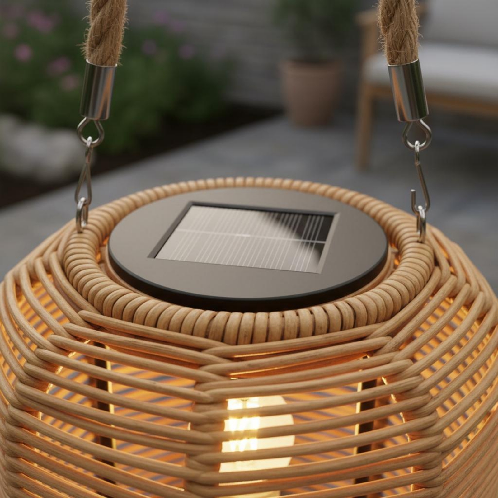 Handwoven Solar Lantern Braide - đánh giá và giá Lighting Decor Outdoor