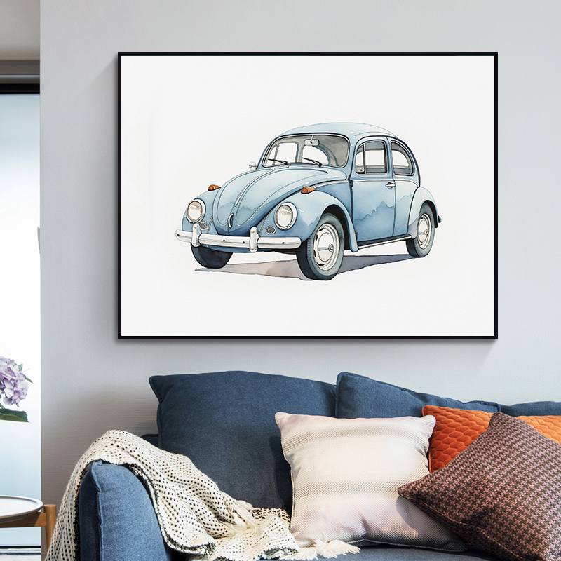 Classic Light Blue Car Vehicle - đánh giá và giá Lighting Decoration Ideas