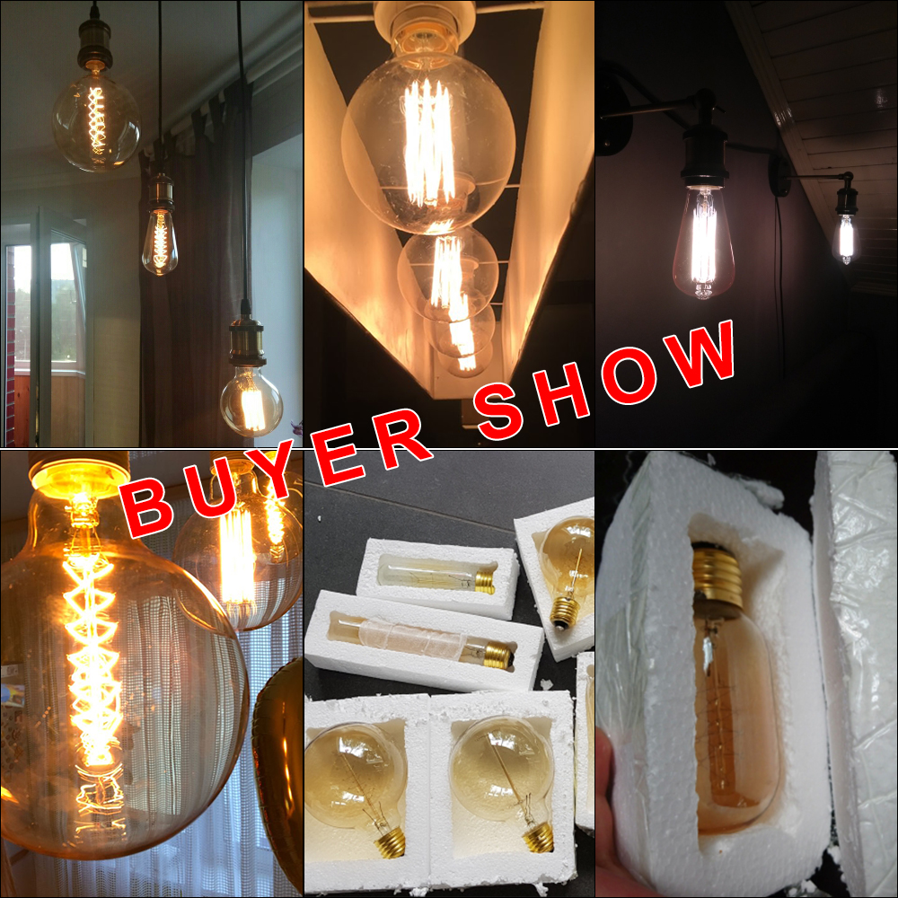 E27 Retro Edison Bulb 220V 40W - đánh giá và giá Lighting Decoration Ideas
