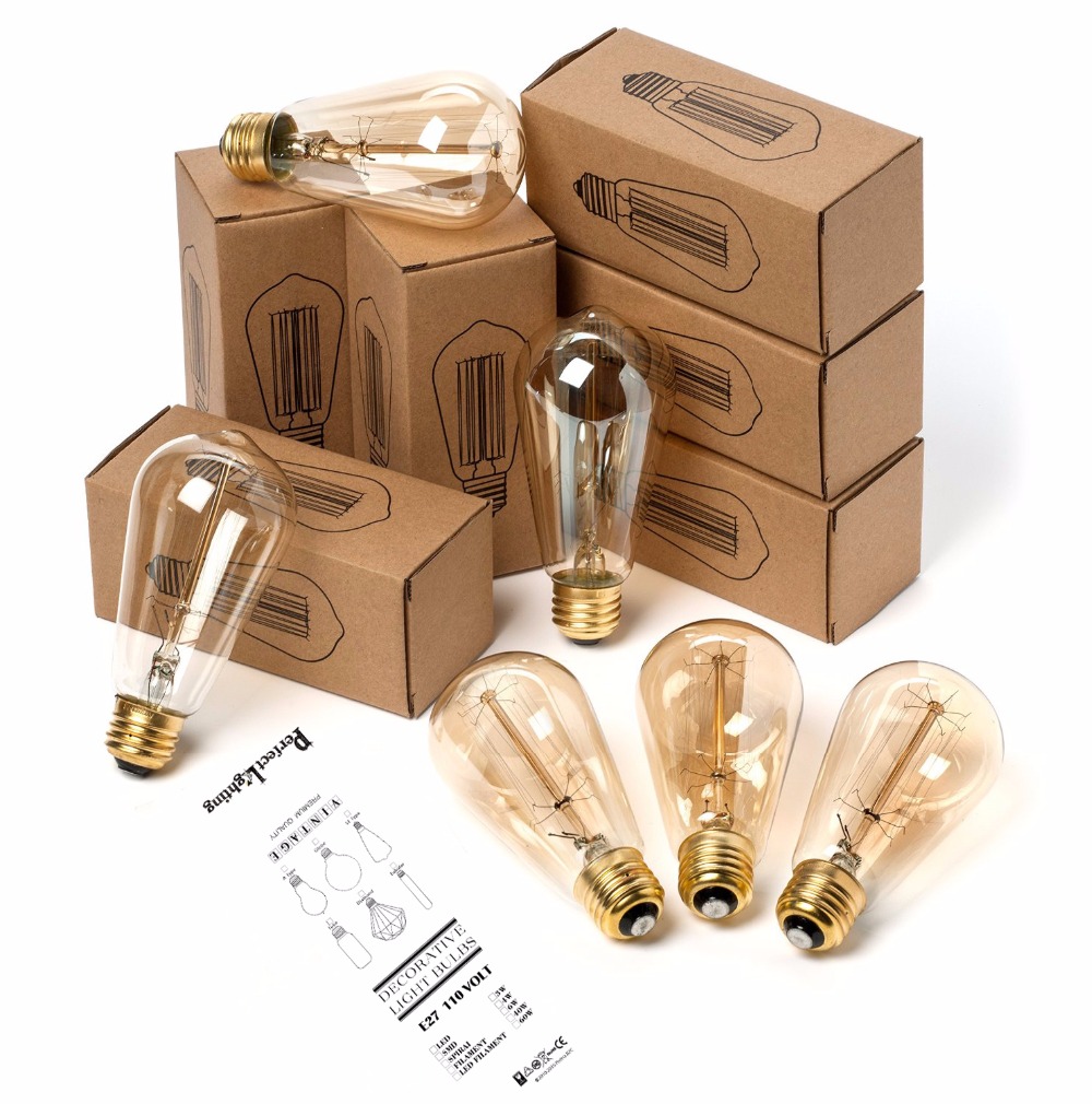 E27 Retro Edison Bulb 220V 40W - đánh giá và giá Lighting Decoration Ideas