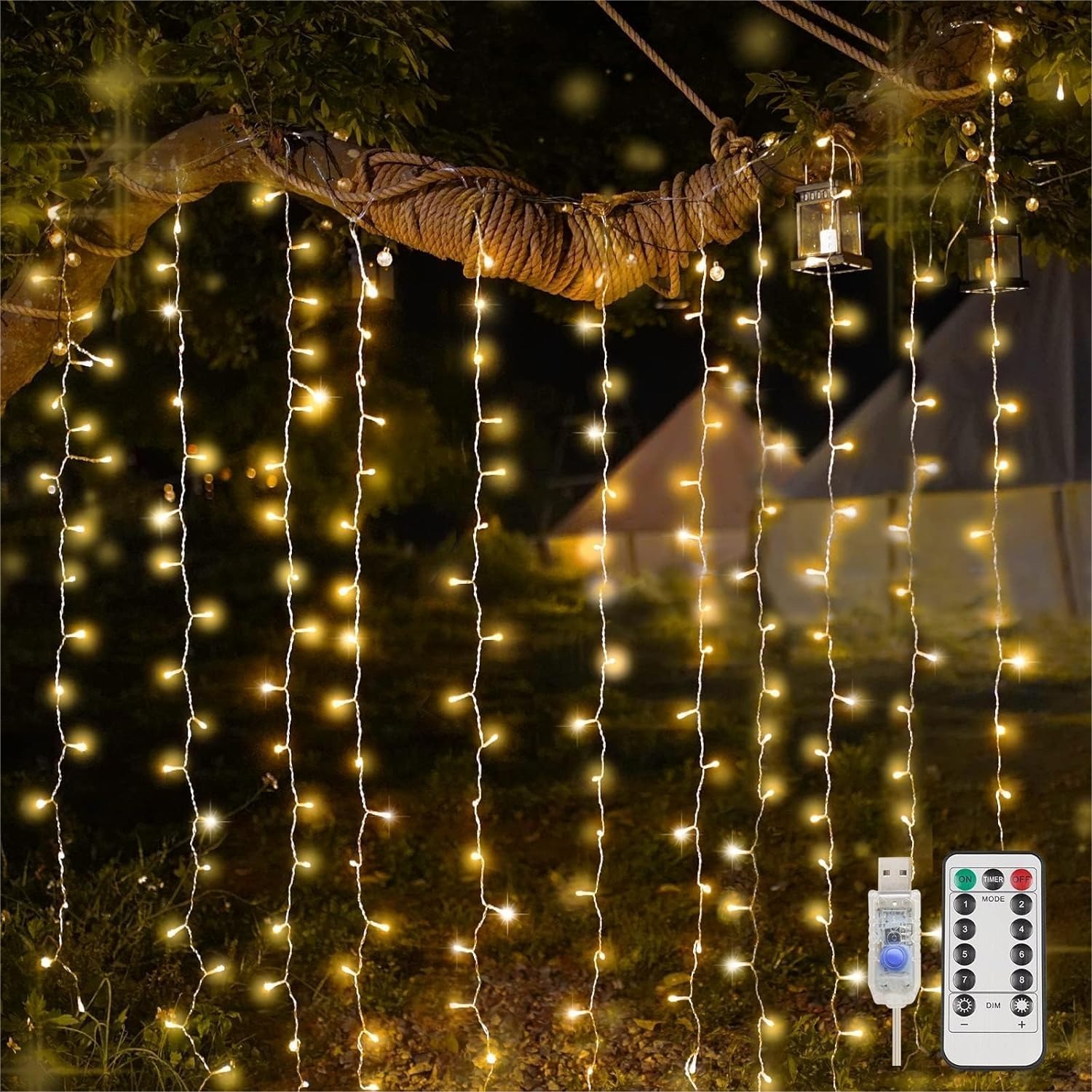 Curtain Lights For Bedroom 200 - đánh giá và giá Lighting Decor Outdoor