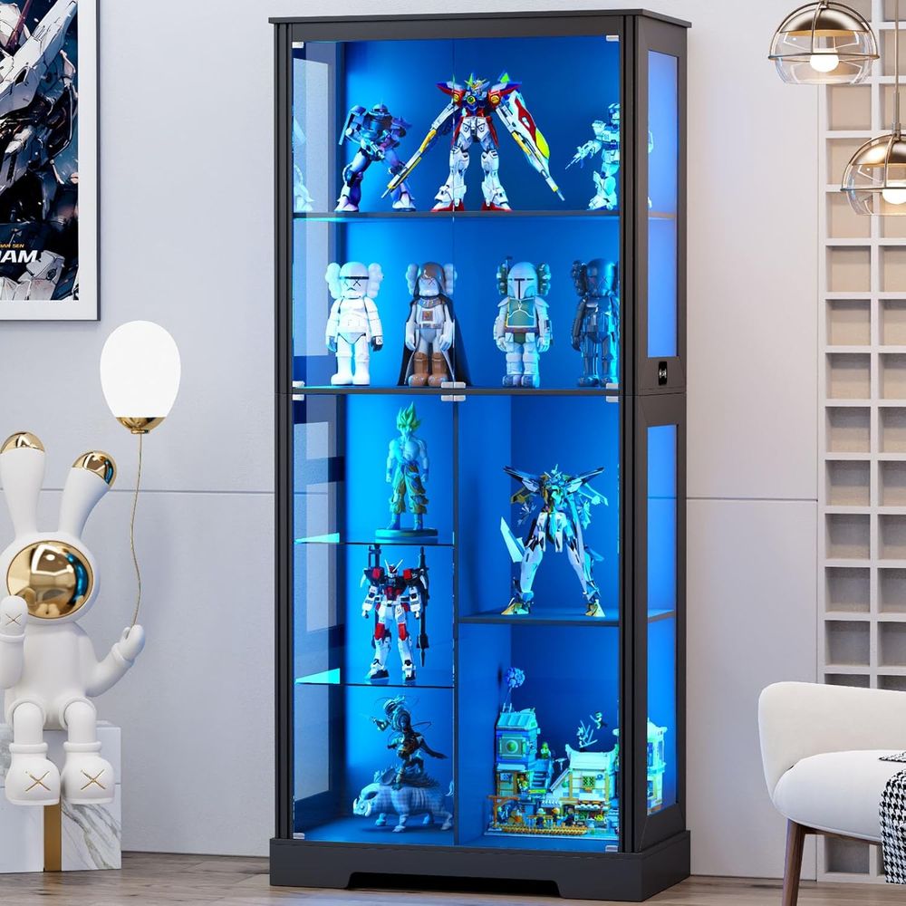 5-Tier 71 Display Cabinet with - đánh giá và giá Lighting & Home Decor Studio Photos