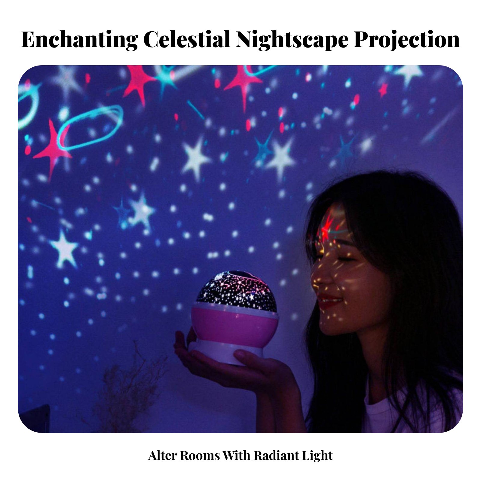Galaxy Projection Device Celes - đánh giá và giá Led Lighting Decor