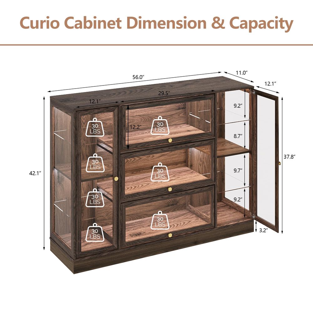 Cabinet with Acrylic Glass Doo - đánh giá và giá Lighting & Home Decor Studio Photos