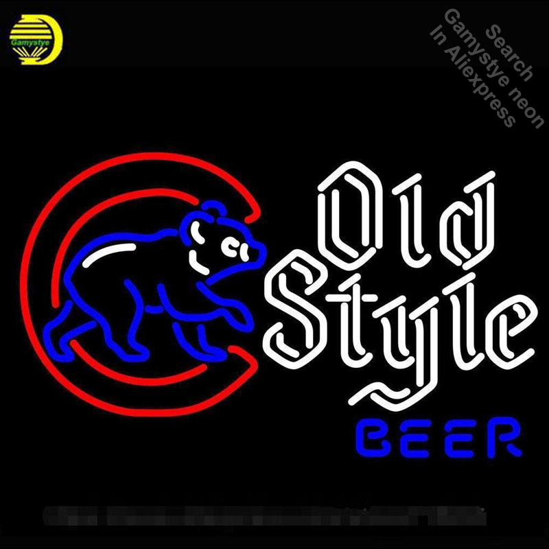 Unions Cubs O Style Neon Sign  - đánh giá và giá Union Lighting & Decor Collabs