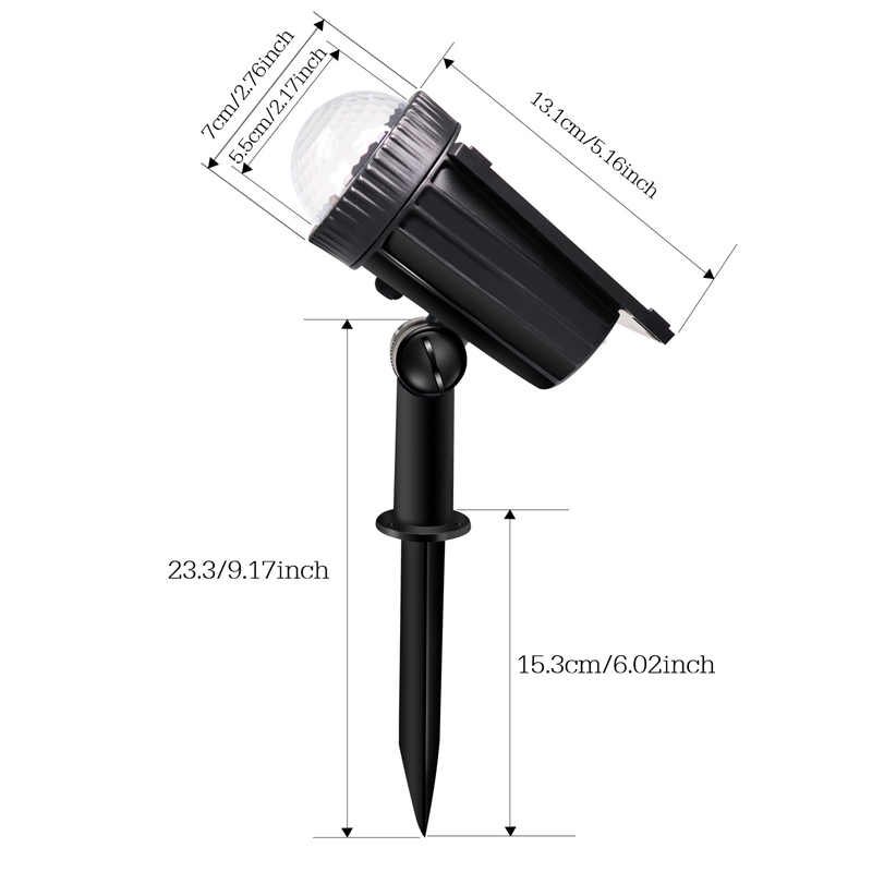 Outdoor Solar Projection Drip  - đánh giá và giá Wall Decor Lighting Tree