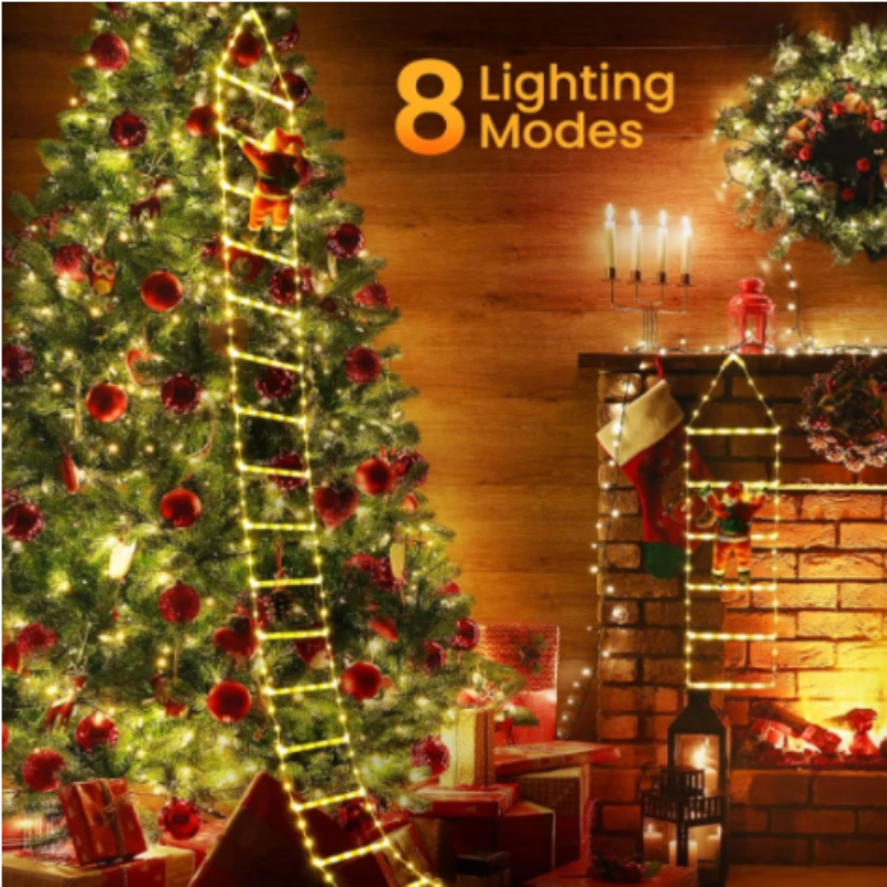 1.5/3M Christmas Decoration LE - đánh giá và giá Wall Decor Lighting Tree