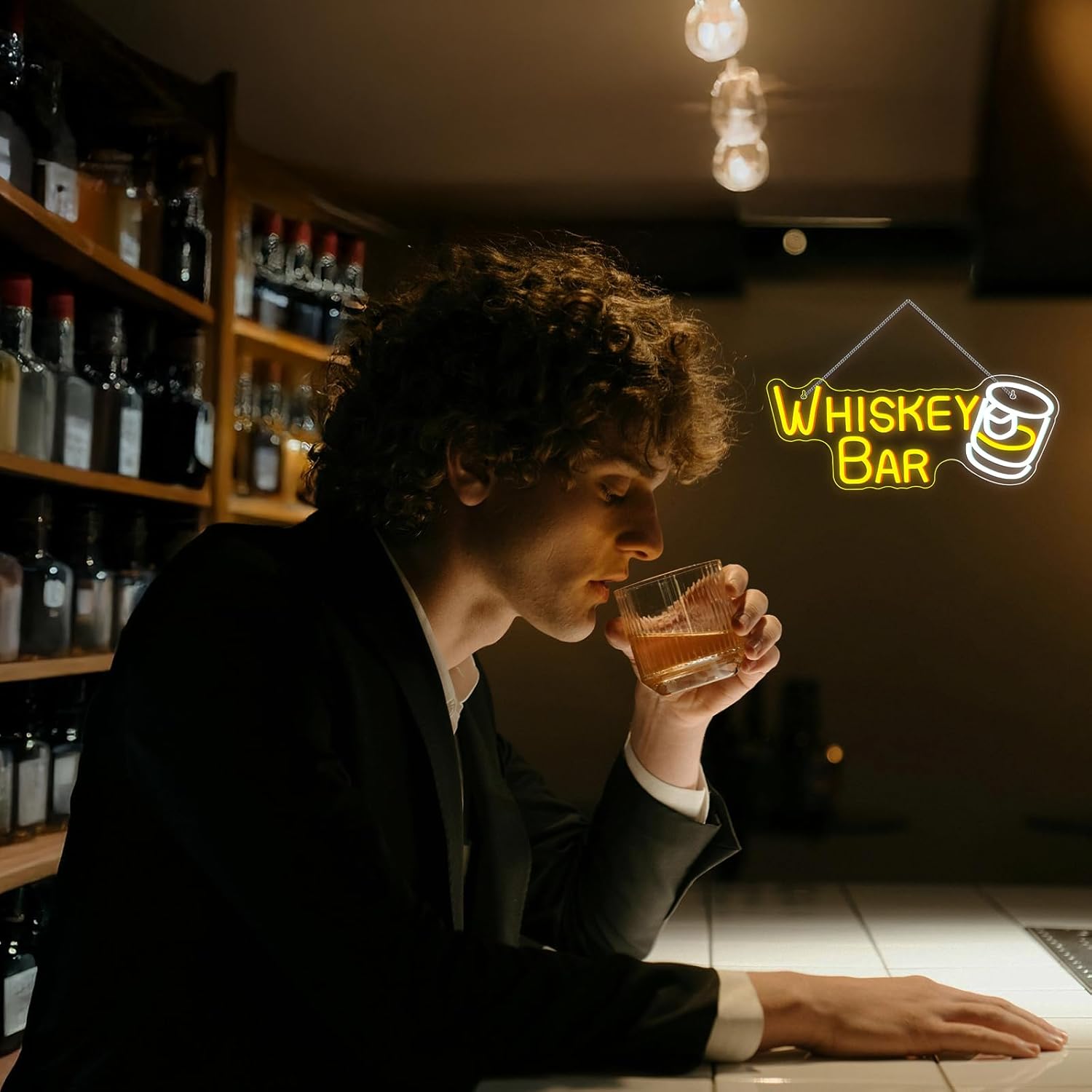 Bar Neon Sign Bussiness Art Wa - đánh giá và giá Restaurant Lighting Decoration