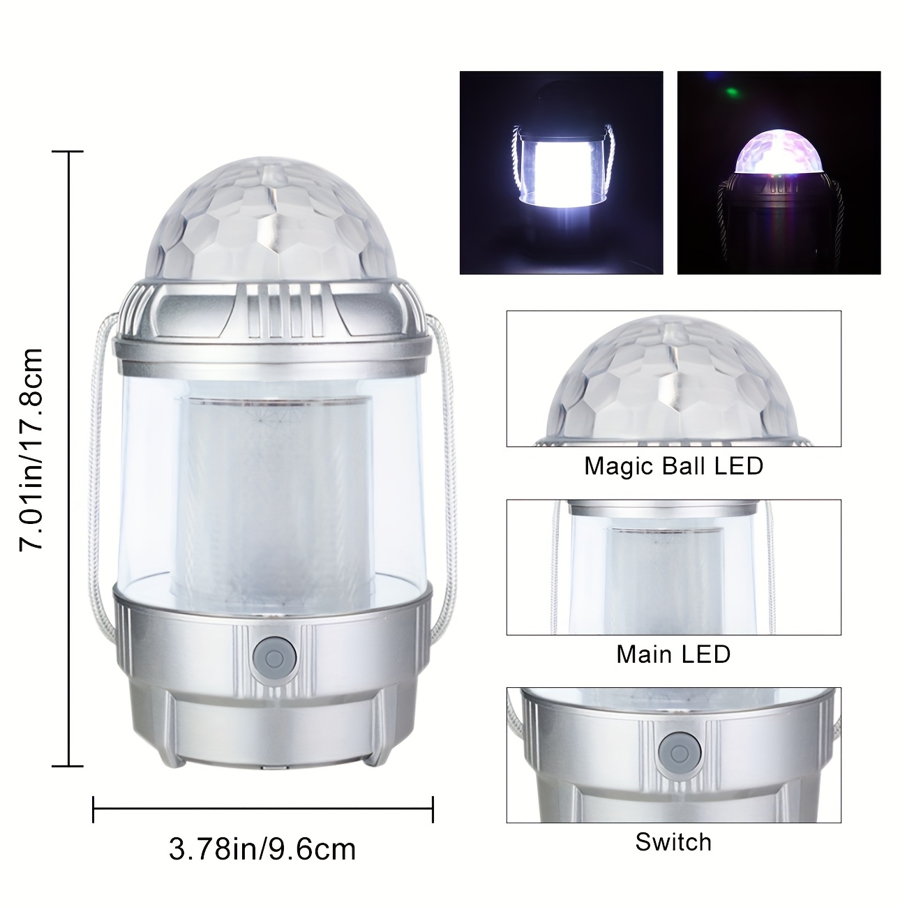 1-4PCS LEDCamping Lantern Rech - đánh giá và giá Lighting Decor Outdoor