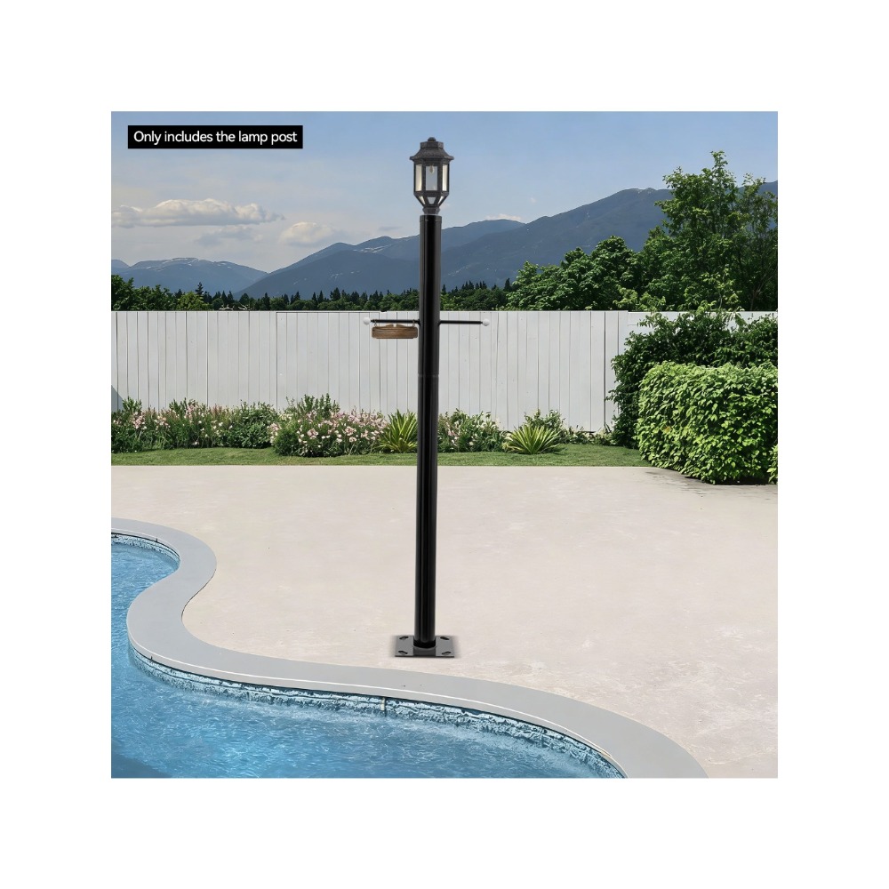 2.5m Split Street Light Pole - - đánh giá và giá Lighting Decor Outdoor