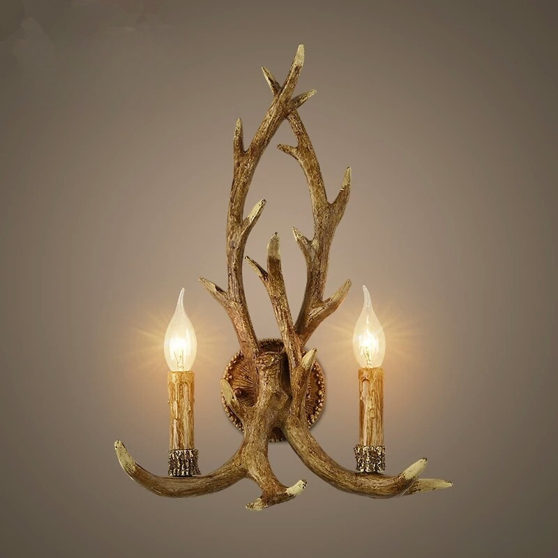 Wooden Feeling Resin Decorativ - đánh giá và giá Wall Decor Lighting Tree