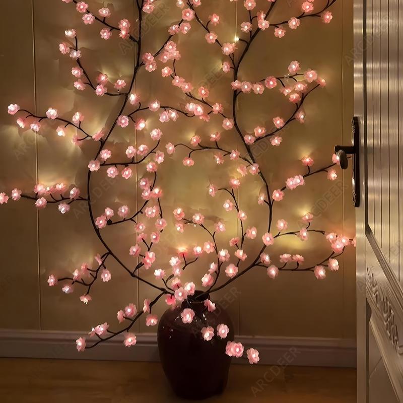 Cherry LED Tree Branch Light U - đánh giá và giá Wall Decor Lighting Tree