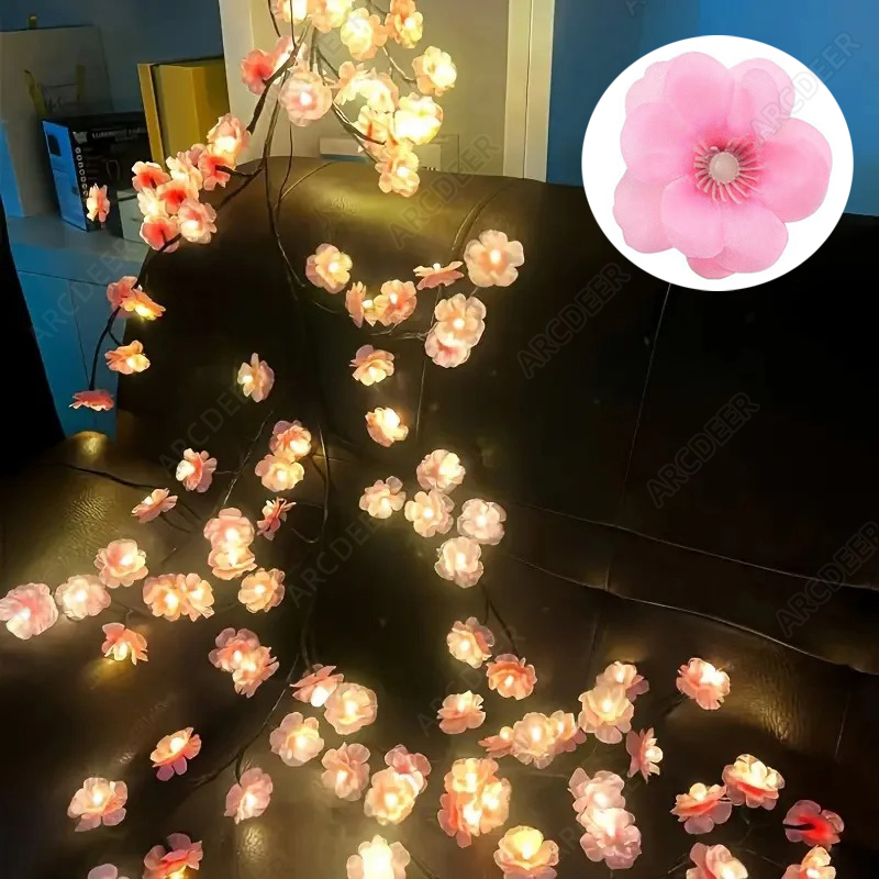 Cherry LED Tree Branch Light U - đánh giá và giá Wall Decor Lighting Tree