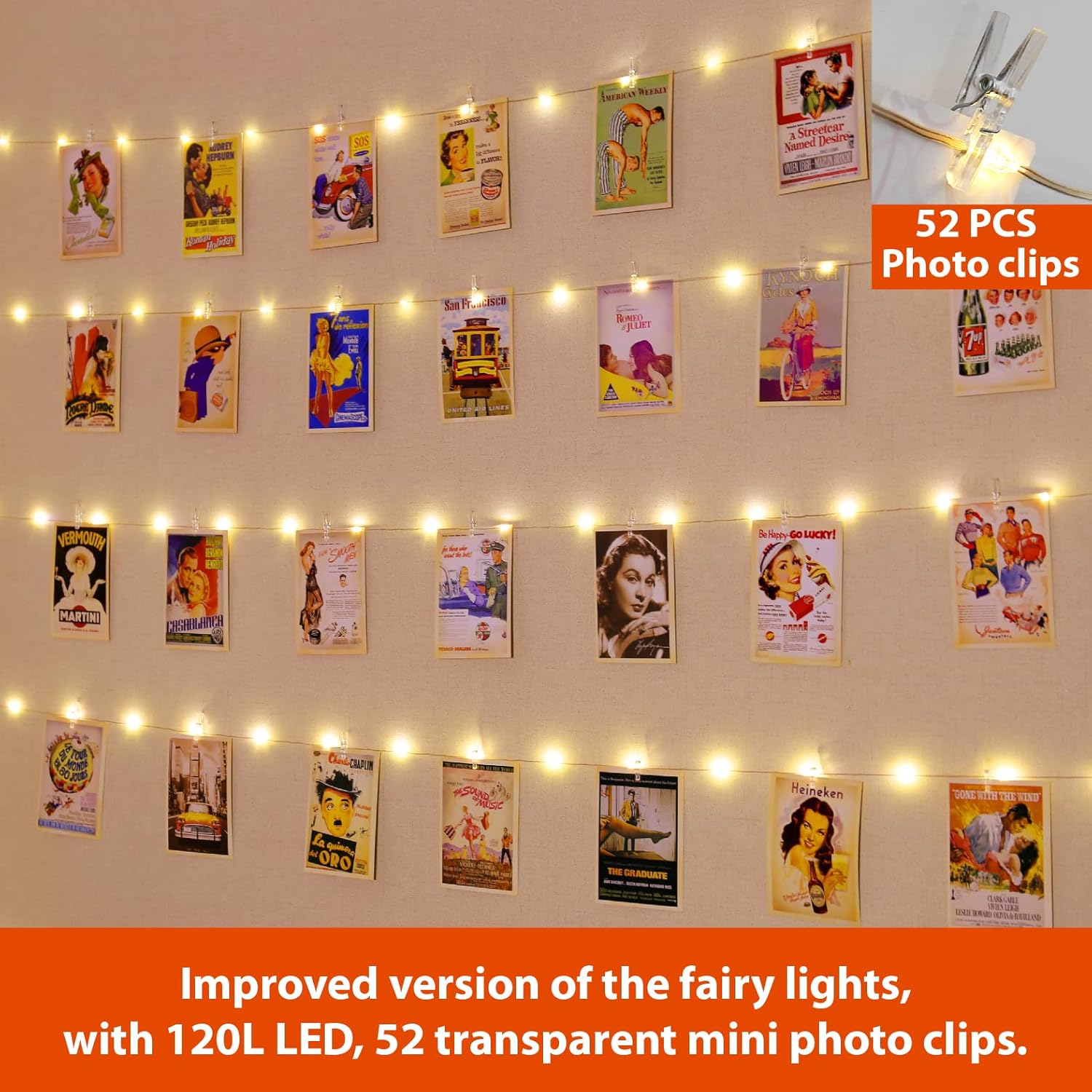120LED 40Ft Fairy String Light - đánh giá và giá Lighting Decor Outdoor