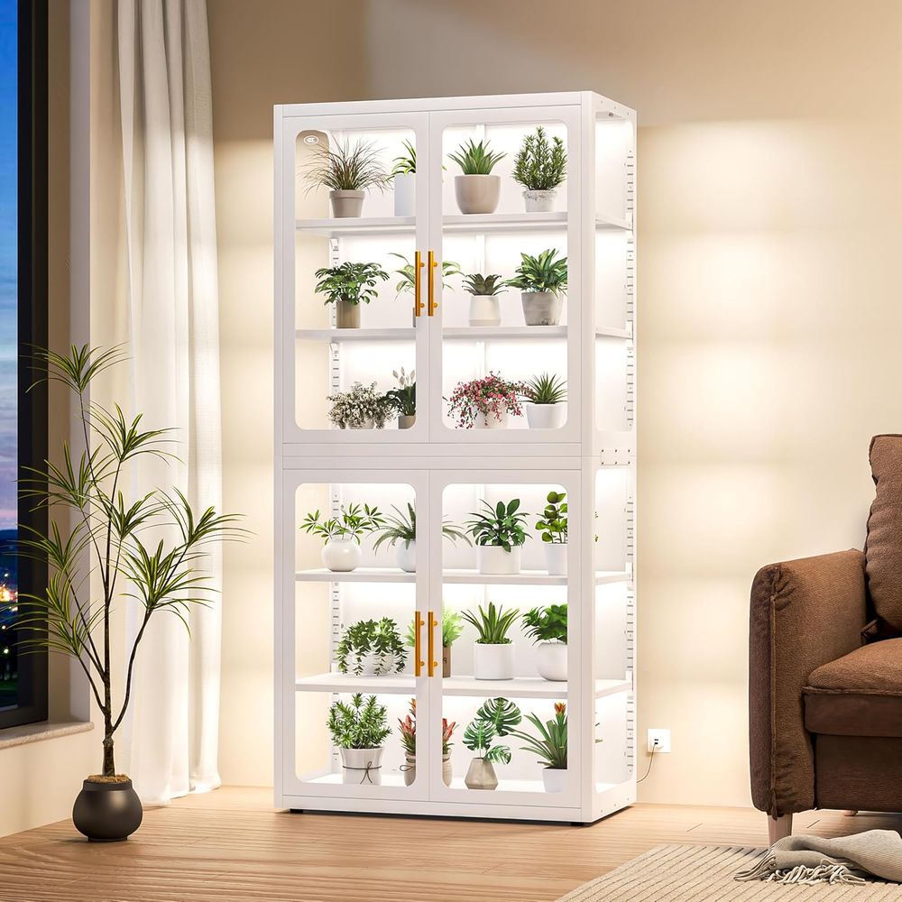 68 White Glass Display Cabinet - đánh giá và giá Lighting & Home Decor Studio Photos