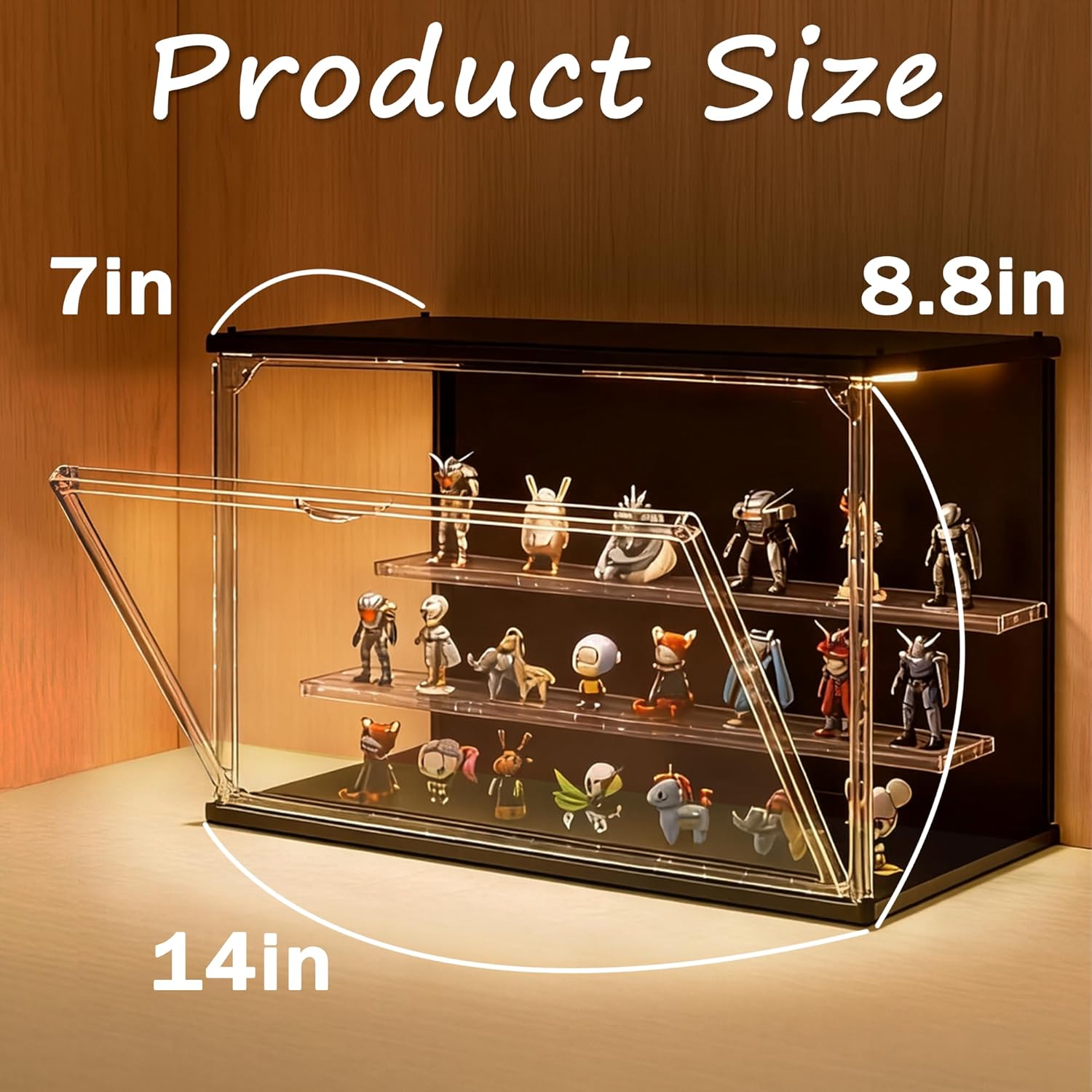 3-Tier Stackable LED Display C - đánh giá và giá Lighting & Home Decor Studio Photos